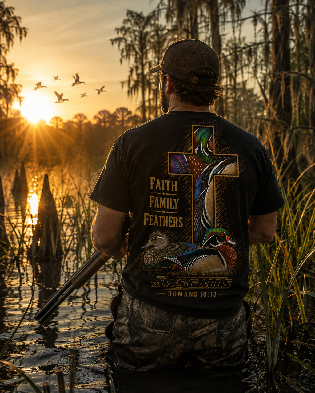 Faith - Family - Feathers : Wood Duck
